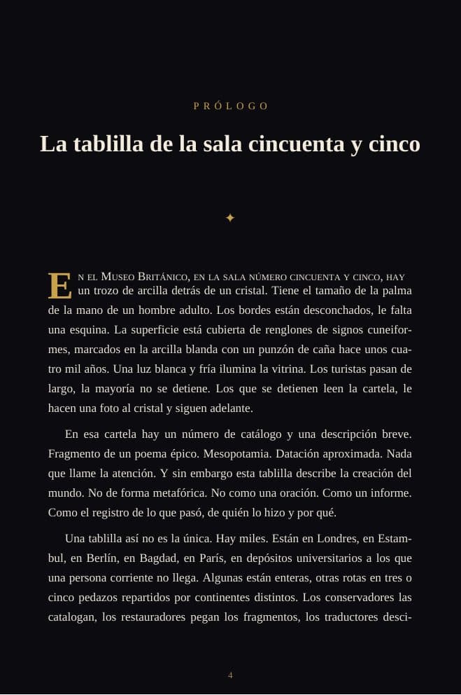 Muestra del e-book, página 4 — comienzo del prólogo